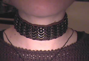 Chain Choker, tamed wire link